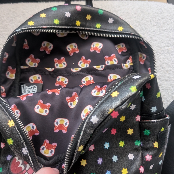 Animal Crossing Celeste Colorful Star Pattern Backpack - Picture 2 of 3